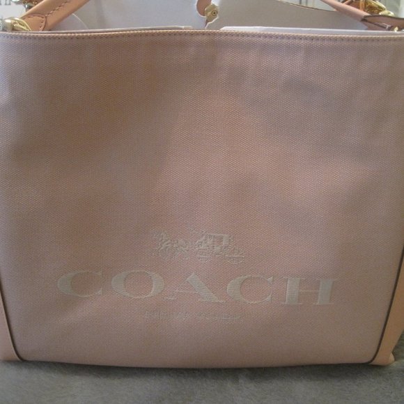 COACH HORSE AND CARRIAGE JACQUARD DALTON SHOULDER BAG - Picture 1 of 5